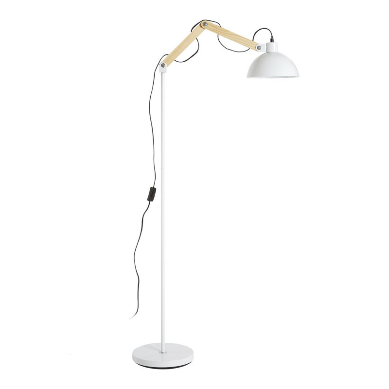 Krystian 178cm White Task Floor Lamp