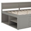 Lit de jour double avec tiroirs et tablettes-1356374785-1356374789