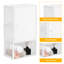 Armoire de salle de bain blanche moderne - Blanc