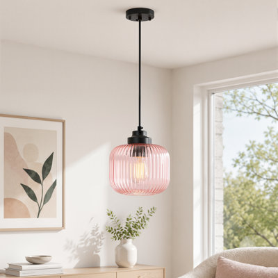 1-Light Glass Pendant