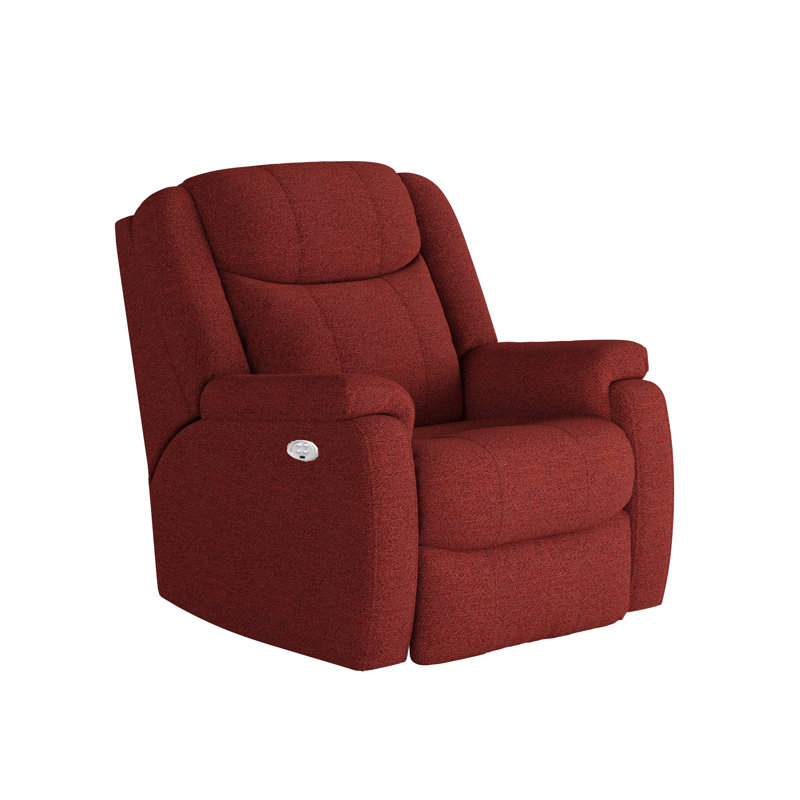 Fauteuil inclinable mural Hercules, Chenille rouge