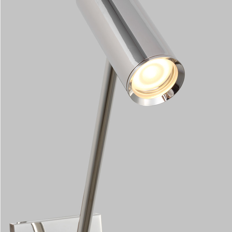 Ponte 1 - Light LED Swing Arm, Polished Nickel
