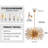 Modern Sputnik Chandelier With Adjustable Rods