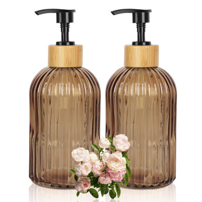 Distributeur de savon Amber Glass