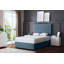 Seraphine Chesterfield 4 Draw Divan Bed with Headboard-734086316-734086307