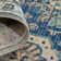 Tapis bleu Leeson