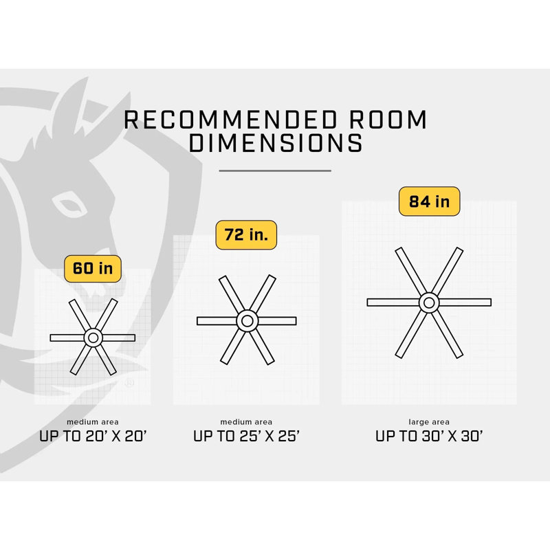 Es6 Smart Downrod Ceiling Fan, 60 inches, White