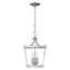 Luminaire suspendu géométrique 3 lumières lanterne Rancourt-550015745