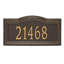 Signature Series 1-Line Wall Address Plaque-825069305-825069307-825069309