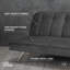 Brighton 3 Seater Velvet Fabric Sofa Bed – Luxurious and Comfortable Modern Loveseat with Strong Metal Legs, Ideal for Bedroom, Lounge, Studio, or Home Office-1895045745