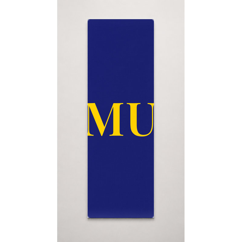 Drapeau de l'île Maurice - Monogramme Diamant de Luxe - Rouge Bleu Jaune - Grande Toile Murale, H 60 po x l 20 po