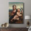 Madonna of the Yarnwinder - Toile tendue avec châssis par Leonardo Da Vinci-312301524