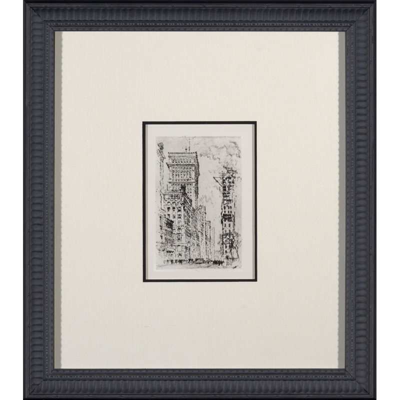City Engraving Series I Painting