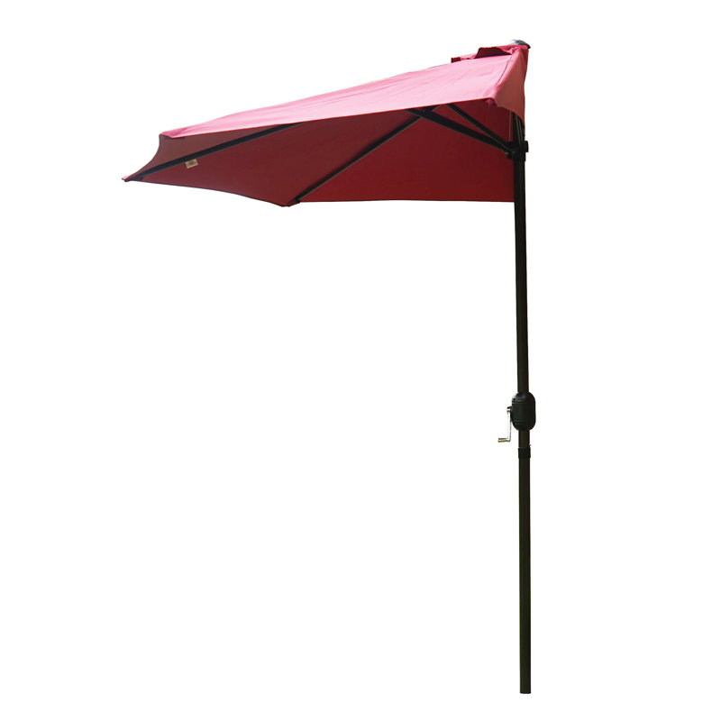 Parasol de marché 8 pi 8 po Alder, Bourgogne