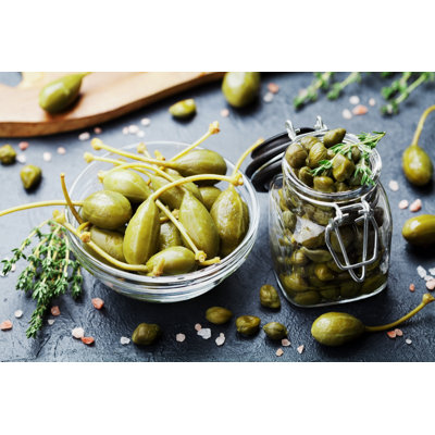 " Mixed Capers In Jar "
