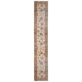 Agra One-of-a-Kind 2'8" x 17'11" New Age Area Rug in Ivory/Celedon