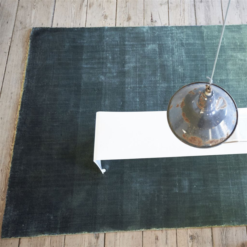 Capisoli Teal Rug, Rectangle 5'2" x 8'5"