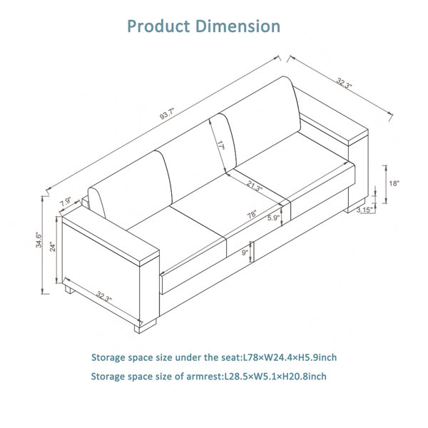 Dimensions du produit