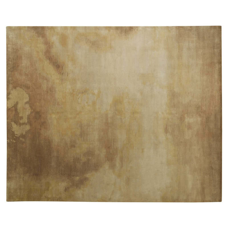 Sky Wool Abstract Area Rug, Rectangle 9' x 12'