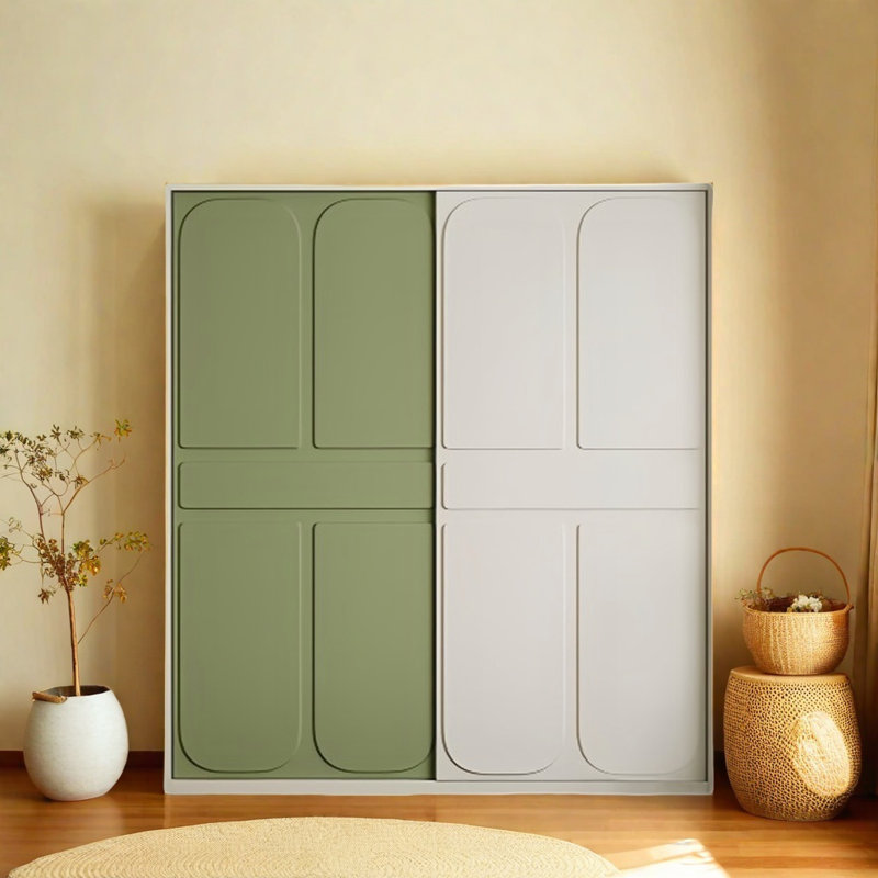 Garde-robe simple de couleur assortie, H 78,74 po x l 47,24 po x P 23,62 po