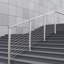 VEVOR Cable Railing Post Steel 30° Angled for Stairs with Pre-Drilled Holes-796116467-796116465