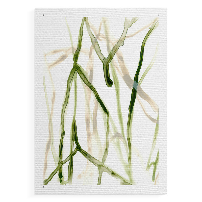 Runnel VII - Impression sur toile seulement - NON-CADRE, H 60 po x l 40 po