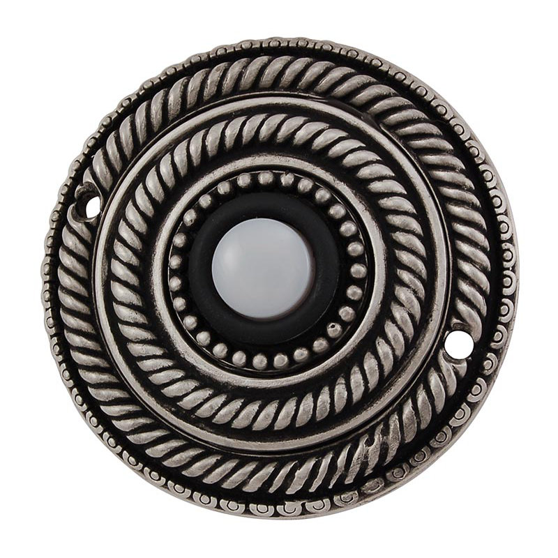 Sanzio Push Button, Antique Nickel
