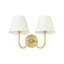 Applique murale en tissu 2 lumières-769014365-769014364