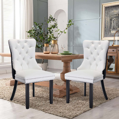 Esdert 20'' H Tufted Upholstered Side Chair