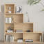 Wingfield 160cm H x 155cm W Geometric Bookcase-158021467