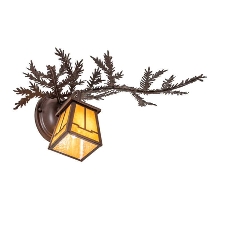 Pine Branch 1 - Light Armed Sconce