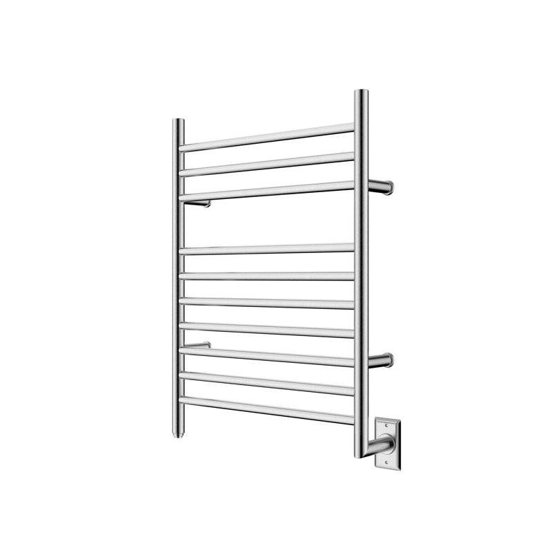 Straight Towel Rail Towel Warmer, Brushed