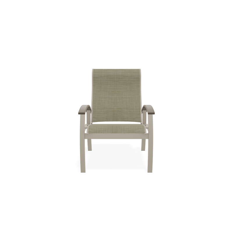 Chaise de patio Askar, Désert, Désert texturé, Bristol taupe Sunbrella®