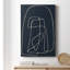 Dimanshu Shapes And Night Sky I - impression sur toile tendue-2135076443