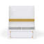 Danielian Kids 2-Tier Book Display and Toy Storage Cubbies