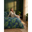 Polyester Floral Duvet Cover with Pillowcases-1688645976