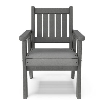 Chaise stationnaire à hauteur de salle à manger 20 po - Gris