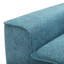 Canapé moderne en tissu avec coussins moelleux