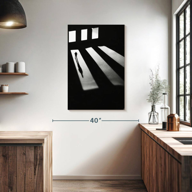 Through The Darkness, 39" H x 26" W