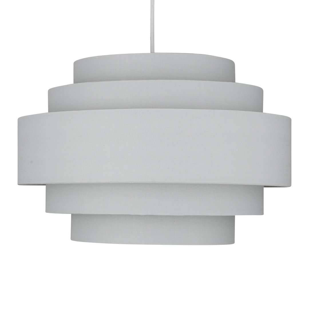 50cm H Cotton Drum Pendant Shade ( Uno )