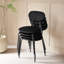 Cotton Blend Upholstered Metal Stacking Accent-1019107270