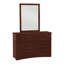 Commode 6 tiroirs avec miroir Welch
