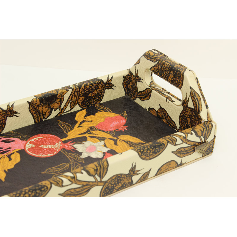 Magrana Pomegranate 20" Rectangular Serving Tray