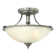 Bellefontaine Glass Semi Flush Mount