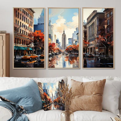 «Autumn New York City Breeze», art mural de la ville de New York