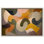 Tan Curves II Framed Canvas Print Abstract Wall Art by Art Remedy, Natural Oak Frame, 45 x 30