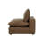 Hadleigh Brown Leather Armless Chair