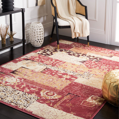 Tapis performance à motif floral Gordon