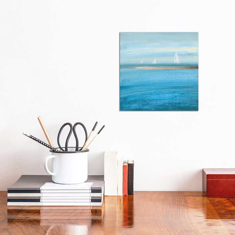 Waiting On The Wind I by Susan Jill - Wrapped Canvas Painting, 30.48 cm H x 30.48 cm W
