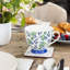 Blue Leaf Mug